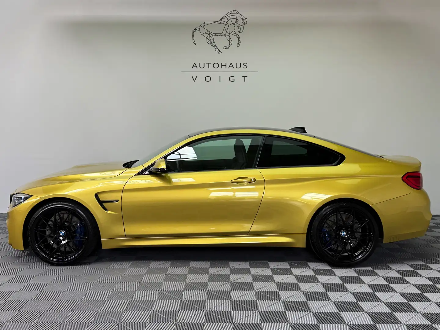 BMW M4 Competition|2.Hand|No-OPF|H&K|HuD|CarPlay| Gelb - 1