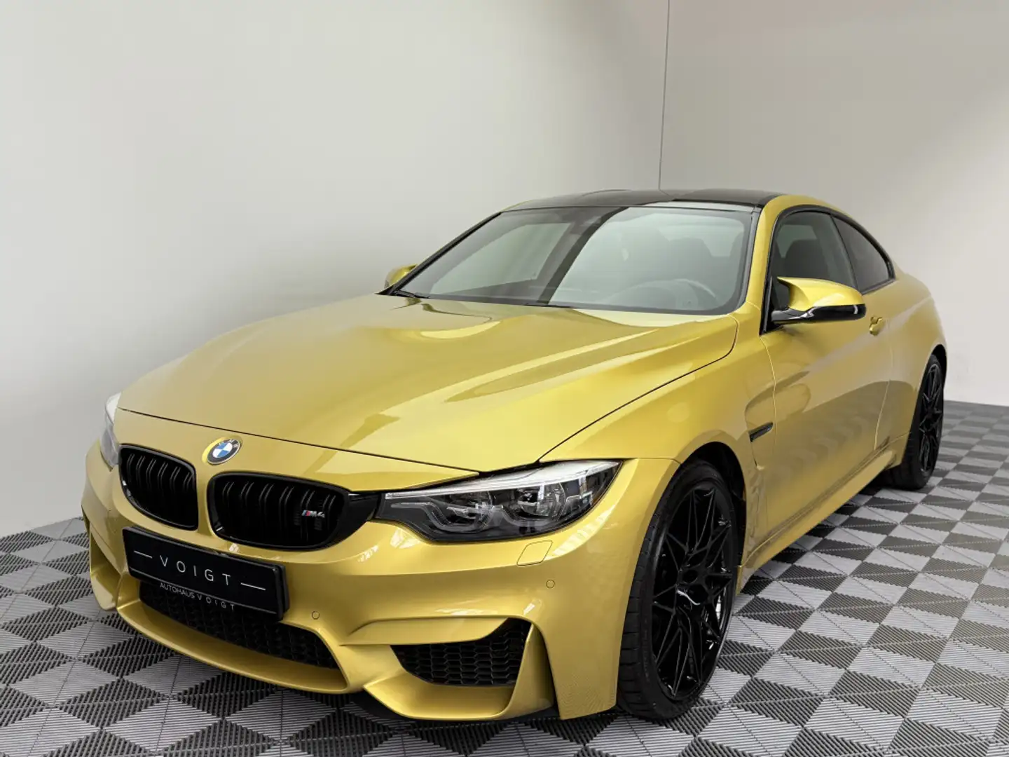 BMW M4 Competition|2.Hand|No-OPF|H&K|HuD|CarPlay| Geel - 2