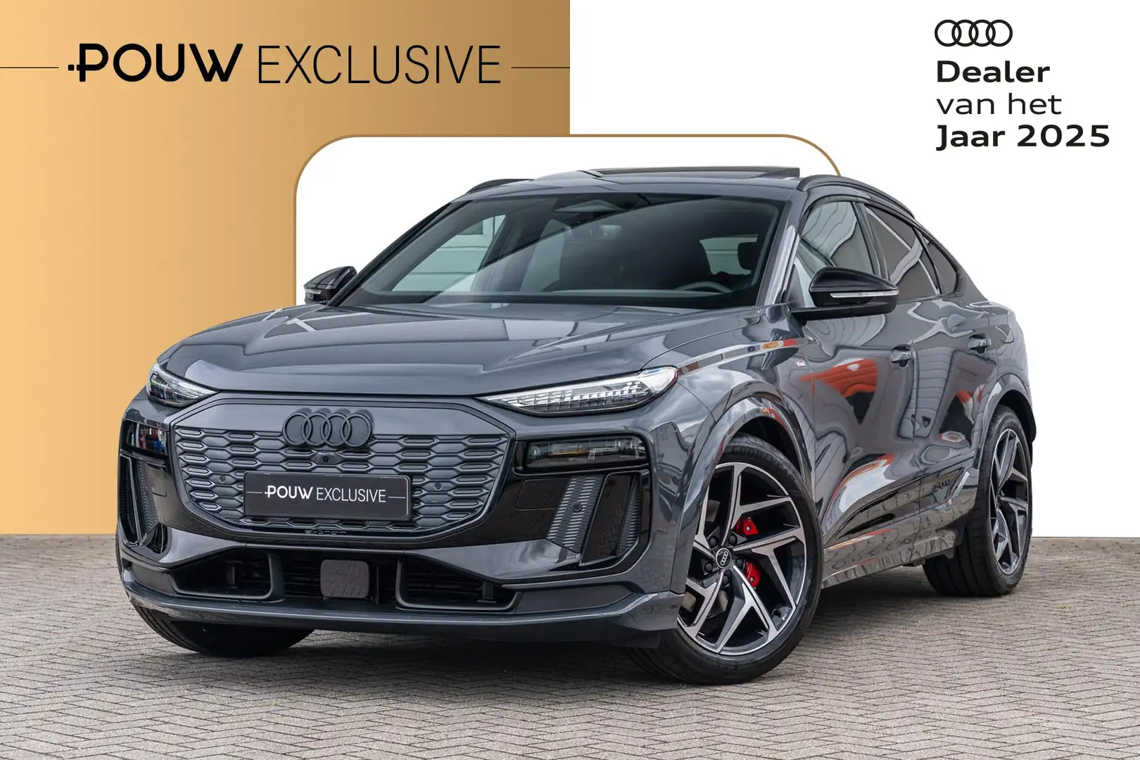 Audi Q6 Sportback e-tron Performance 306pk S-line edition Gri - 1