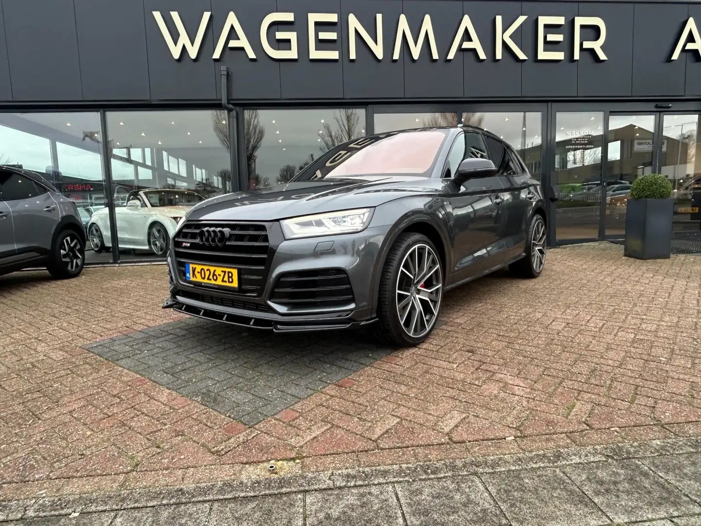 Audi Q5 3.0 TFSI SQ5 quattro Pro Line Plus AUT|Cruise|NAVI Gris - 1