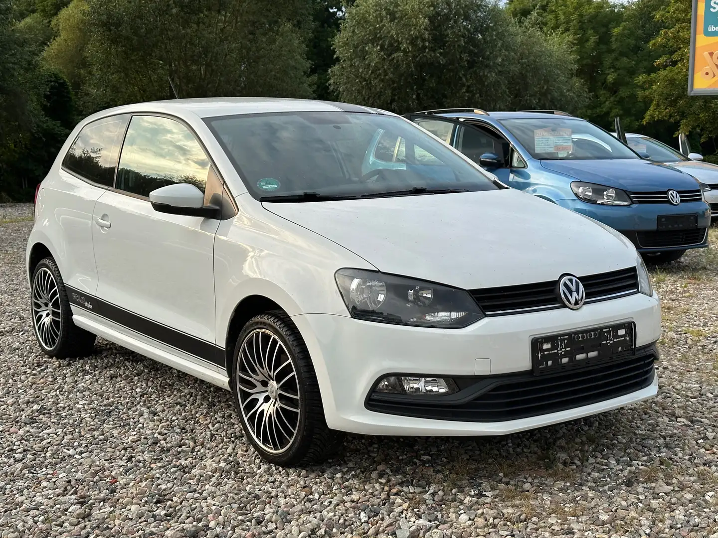 Volkswagen Polo 6R Facelift Style Klima Alufelgen Weiß - 1