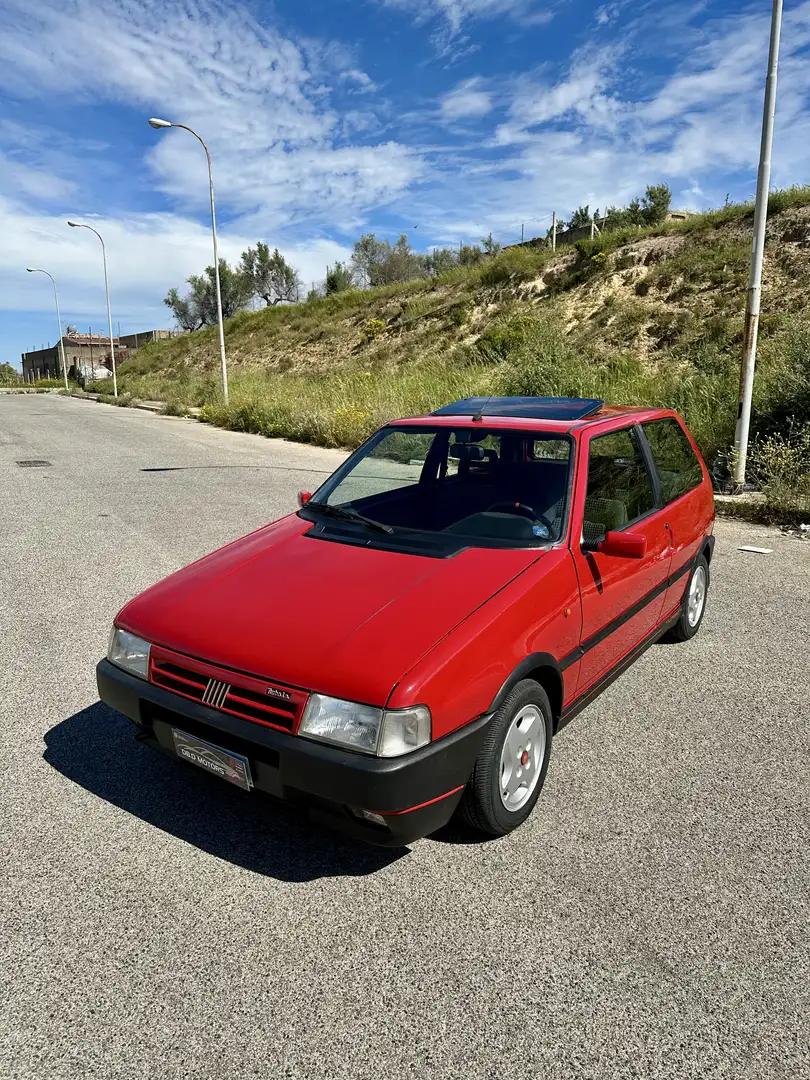 Fiat Uno 3p 1.4 ie turbo Racing Rosso - 1