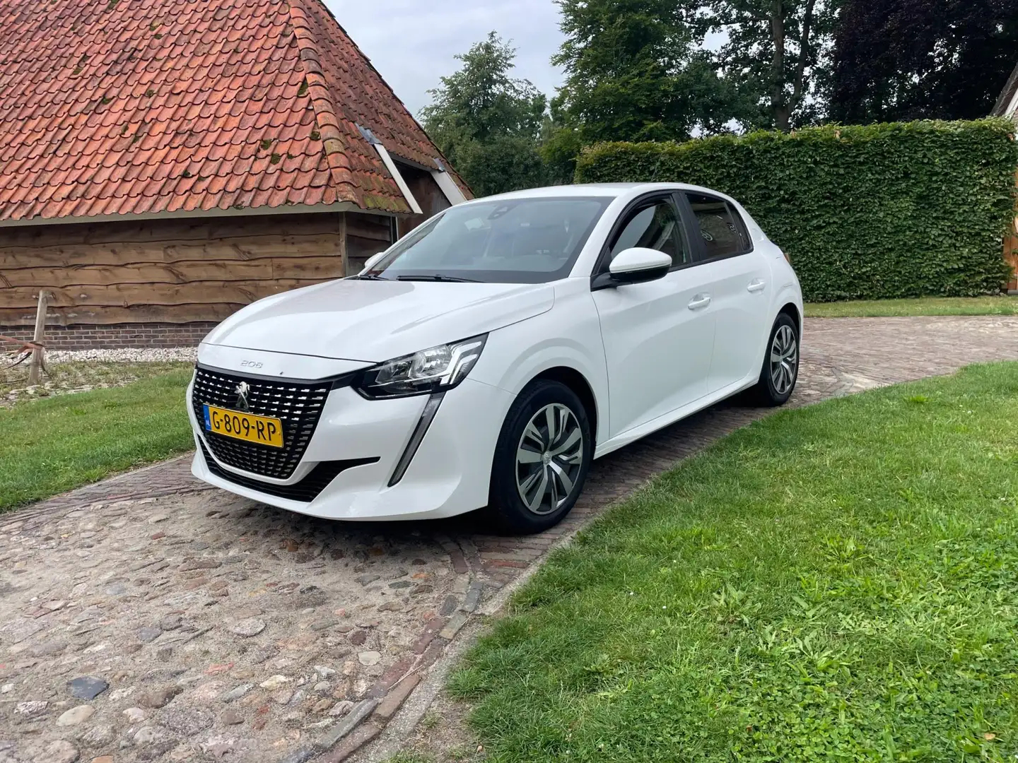 Peugeot 208 1.2 PureTech Active-102PK-NL auto-Carplay-Parkeerh Wit - 1
