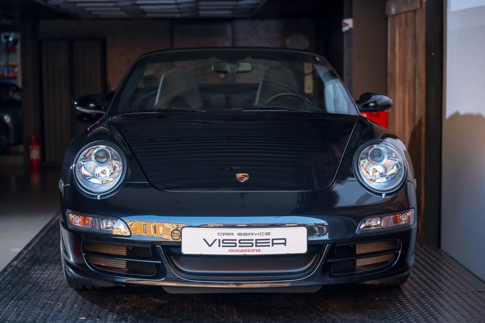 Porsche 997 3.8 Carrera 4S Cabriolet Basaltschwarz-metallic Negro - 1