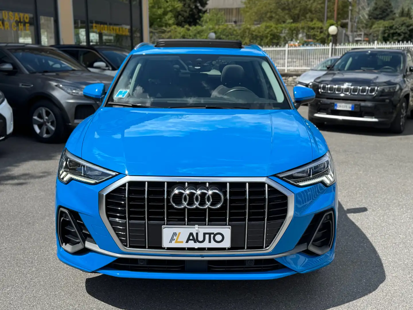 Audi Q3 Q3 35 2.0 tdi S line edition s-tronic Bleu - 2