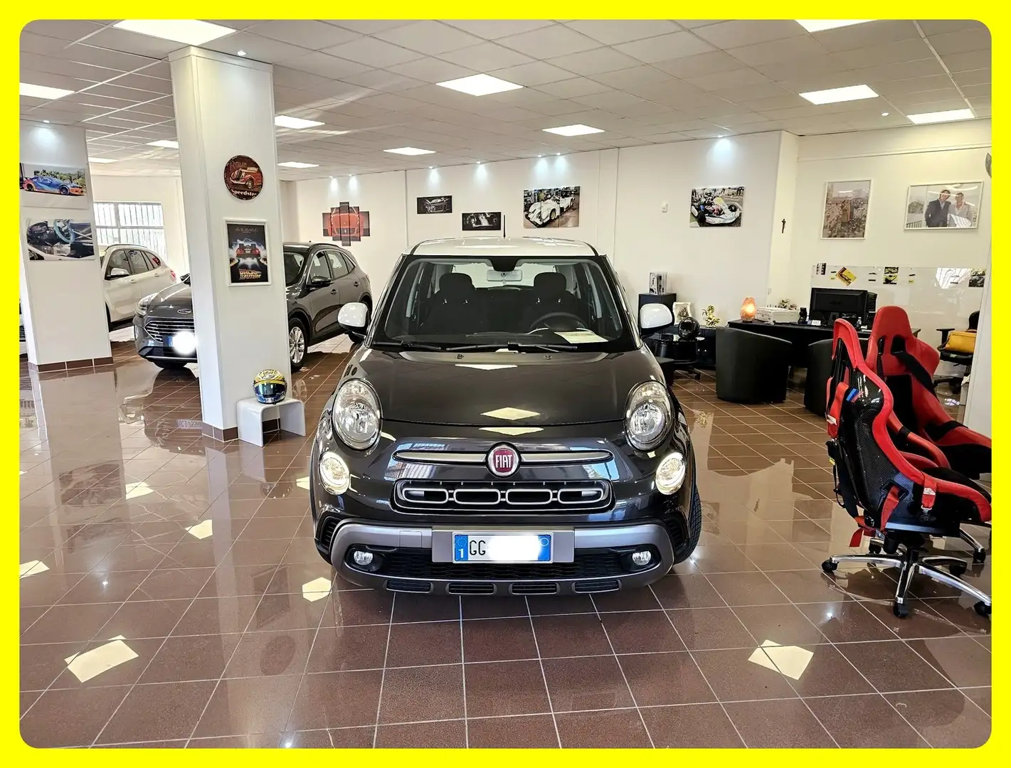 Fiat 500L Cross Business 1.3 Mjt 95cv Bicolore In Garanzia Grigio - 2