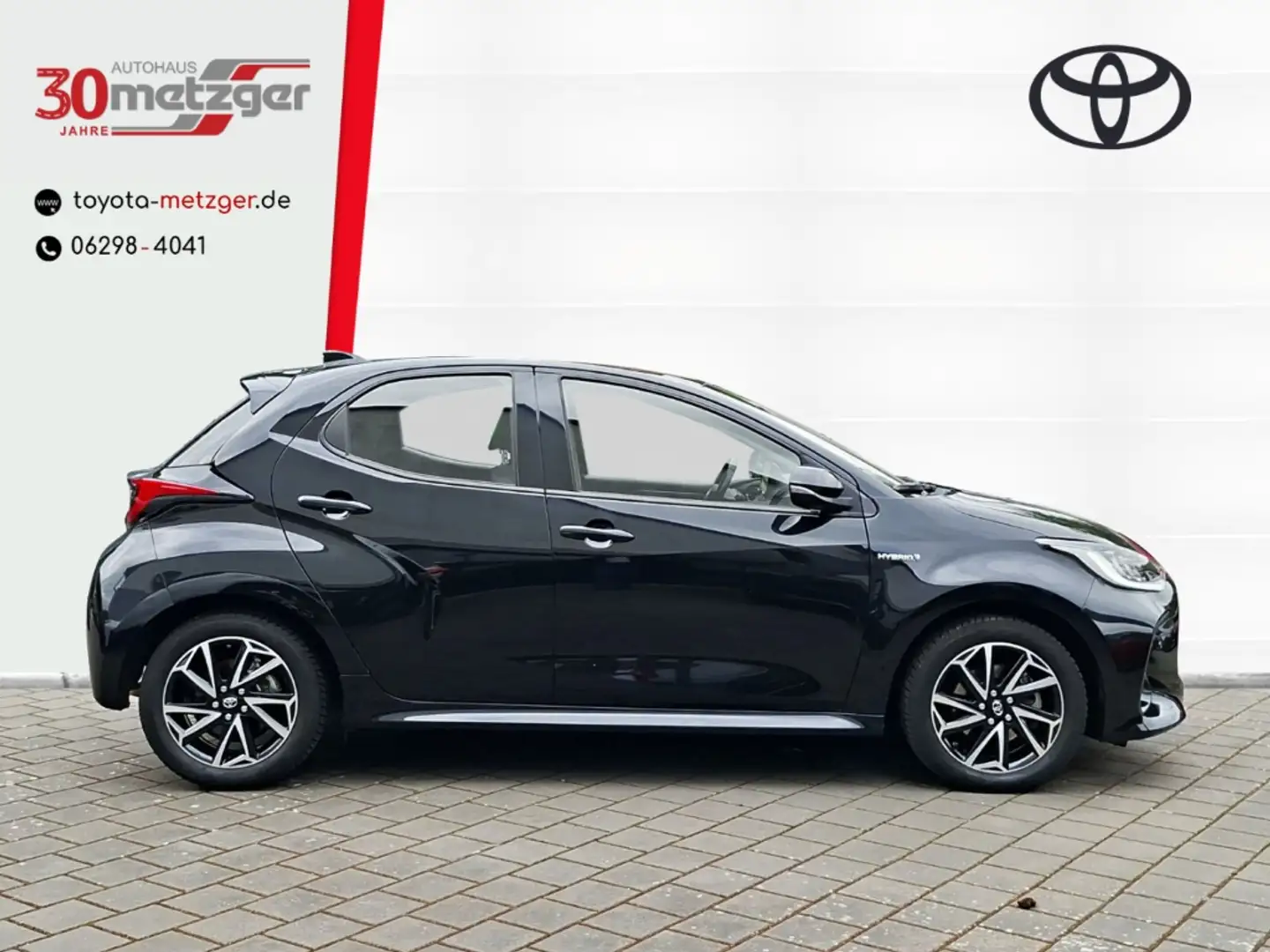 Toyota Yaris 1.5 Hybrid Team +Apple CarPlay +Android Auto +Klim Noir - 2