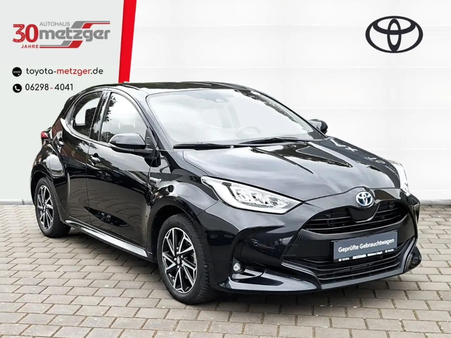Toyota Yaris 1.5 Hybrid Team +Apple CarPlay +Android Auto +Klim Noir - 1