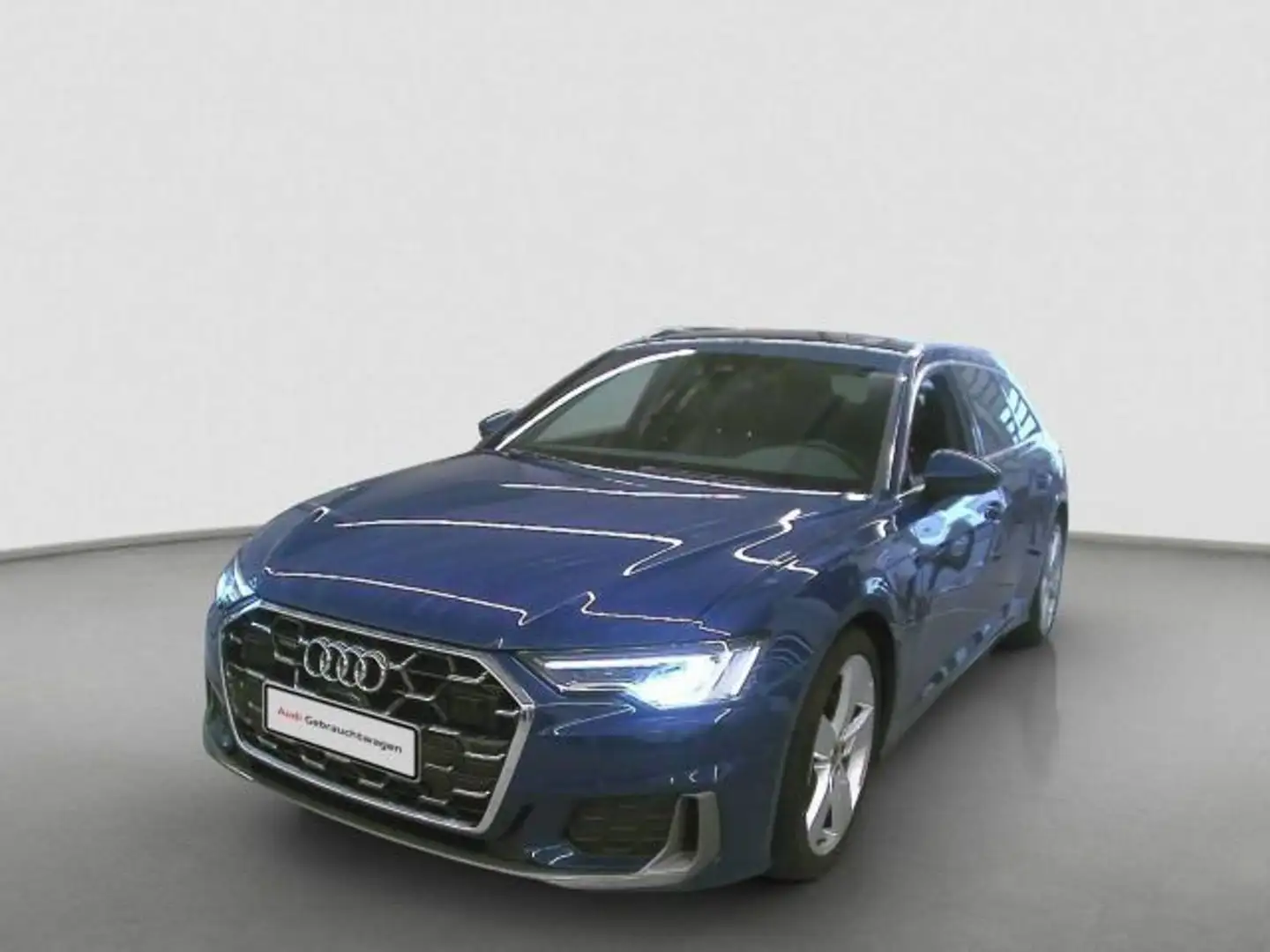 Audi A6 40 TDI quattro S line AHK Navi ACC Blau - 2