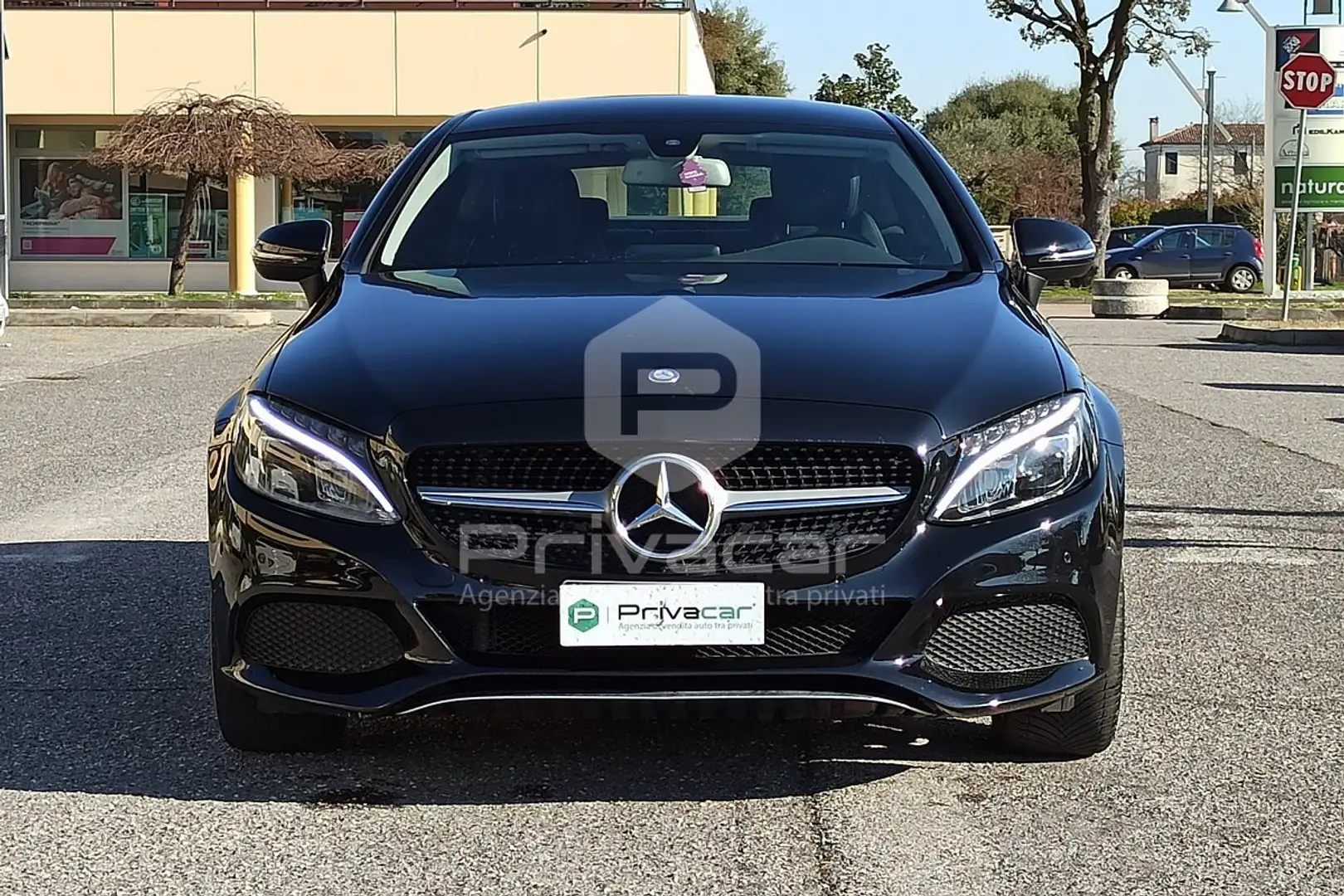 Mercedes-Benz C 220 C 220 d Coupé Sport TAGLIANDI UFF. MB Zwart - 2
