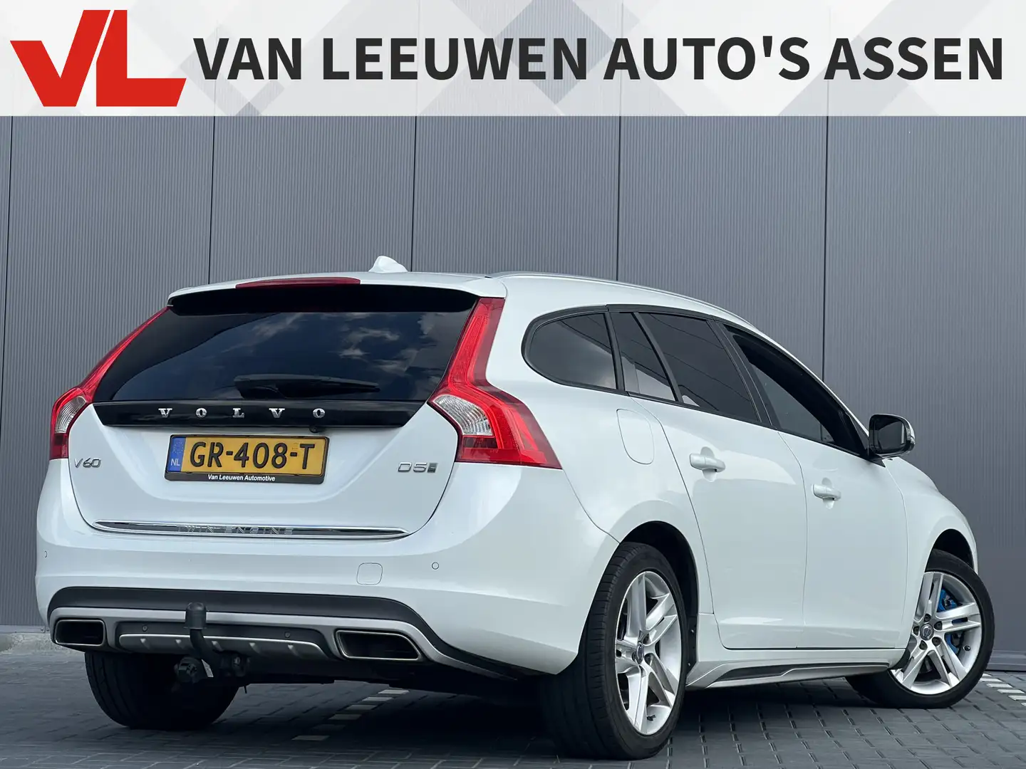 Volvo V60 2.4 D5 Twin Engine Special Edition | 2de PINKSTERD Blanc - 2