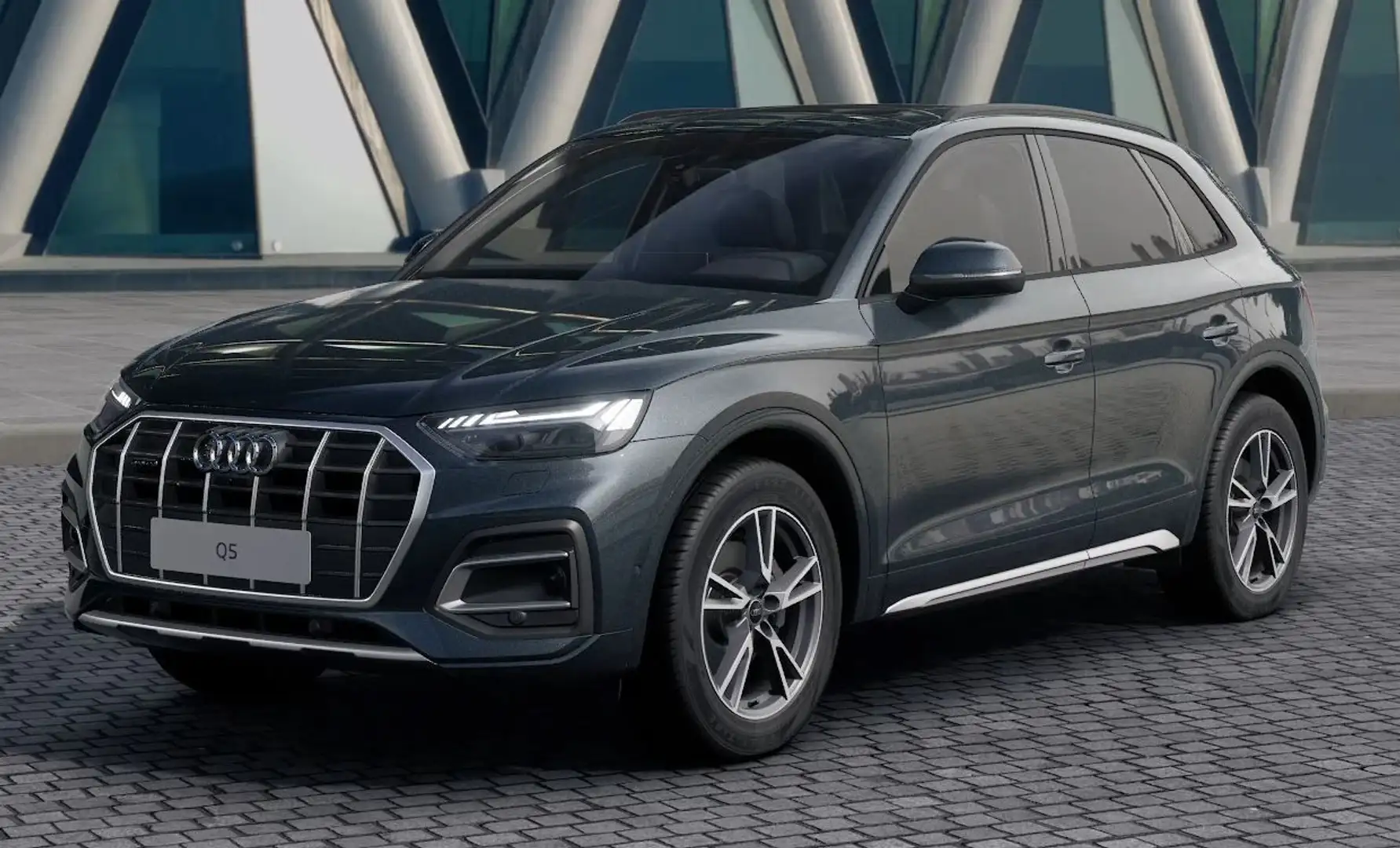 Audi Q5 45TFSI qu S-tronic PANO AHK 360° MATRIX RAUTE Grau - 2