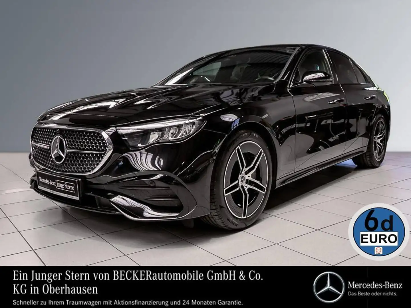 Mercedes-Benz E 220 d AMG ADVANCED NIGHT WINTER DISTRO 19" Zwart - 1