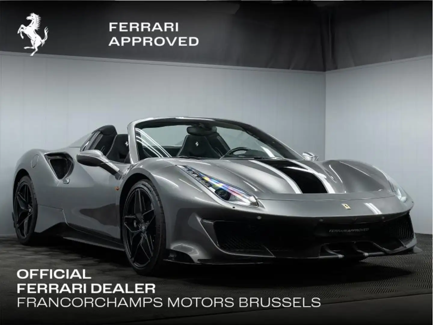 Ferrari 488 PISTA SPIDER Grey - 1