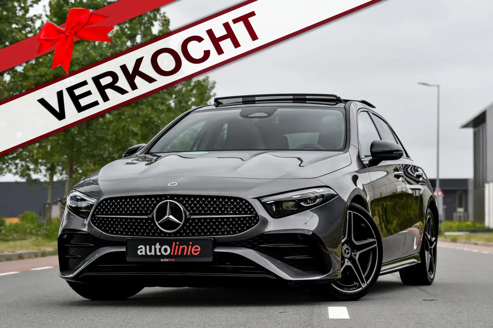 Mercedes-Benz A 180 AMG Night ed. Pano, Memory, 360, HUD, Multibeam, K Gris - 1