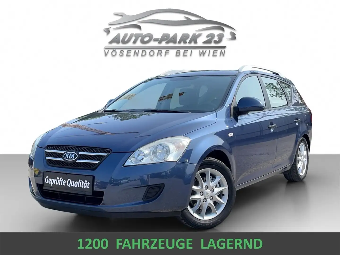 Kia Ceed SW / cee'd SW 1,4 Cool I NEUES PICKERL 5/2026 I MODELL 2010 Bleu - 1