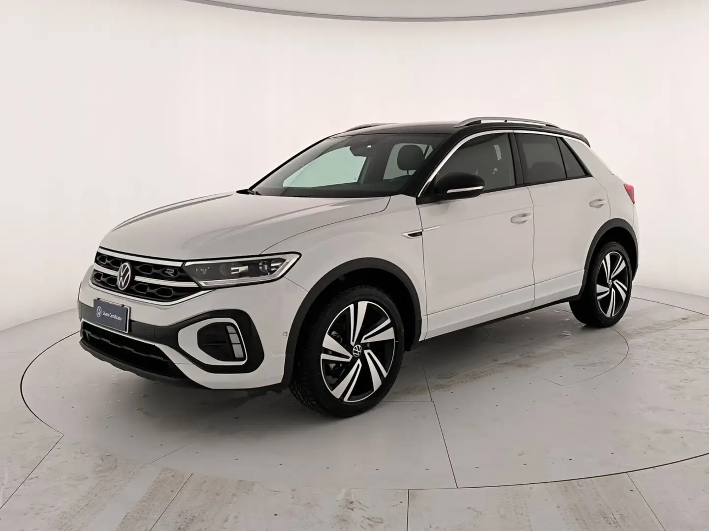 Volkswagen T-Roc 2.0 tdi r-line 115cv Bianco - 1