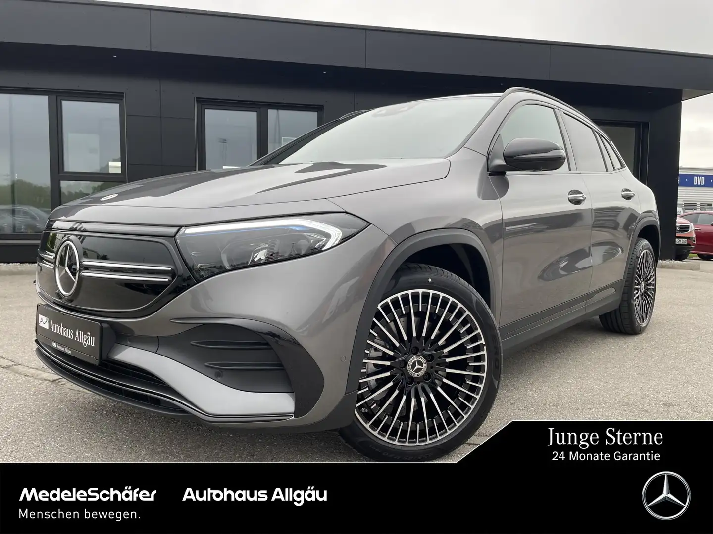 Mercedes-Benz EQA 300 EQA 300 4M AMG Night LED+360°+PANO+AHK+HUD+DISTR Gri - 1