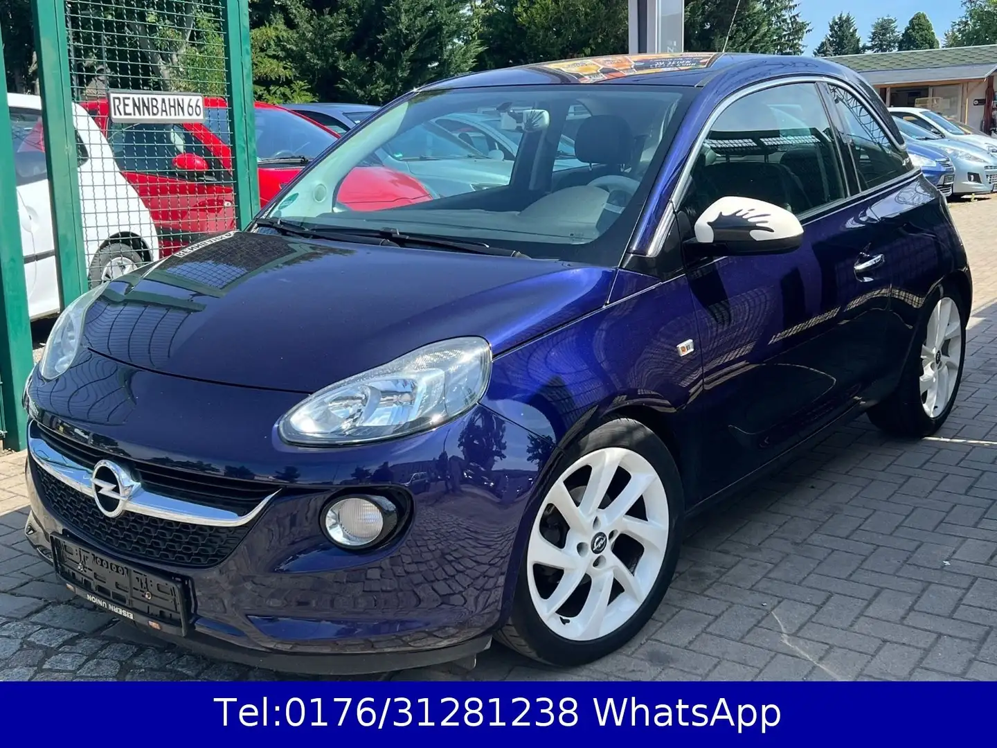 Opel Adam Jam !! Tüv-Service Neu !! Klima !! TOP Blau - 1