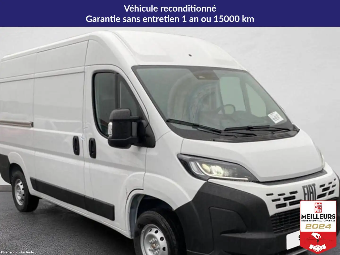 Fiat Ducato Tole mh2 3.5 t 140 ch s\u0026s bvm6 Blanc - 2