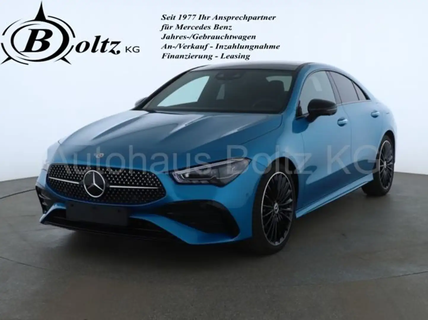 Mercedes-Benz CLA 200 AMG ENp 59300 Pano Night 19Z Memory 360 KGo Bleu - 1