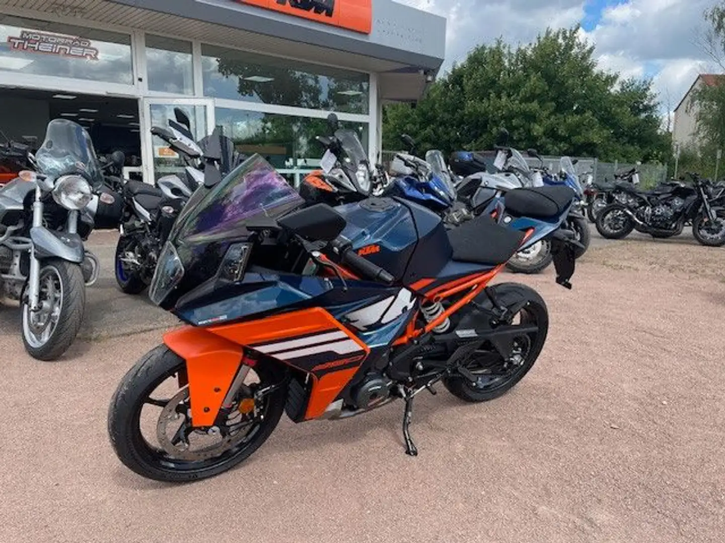 KTM RC 390 My24 Bleu - 2