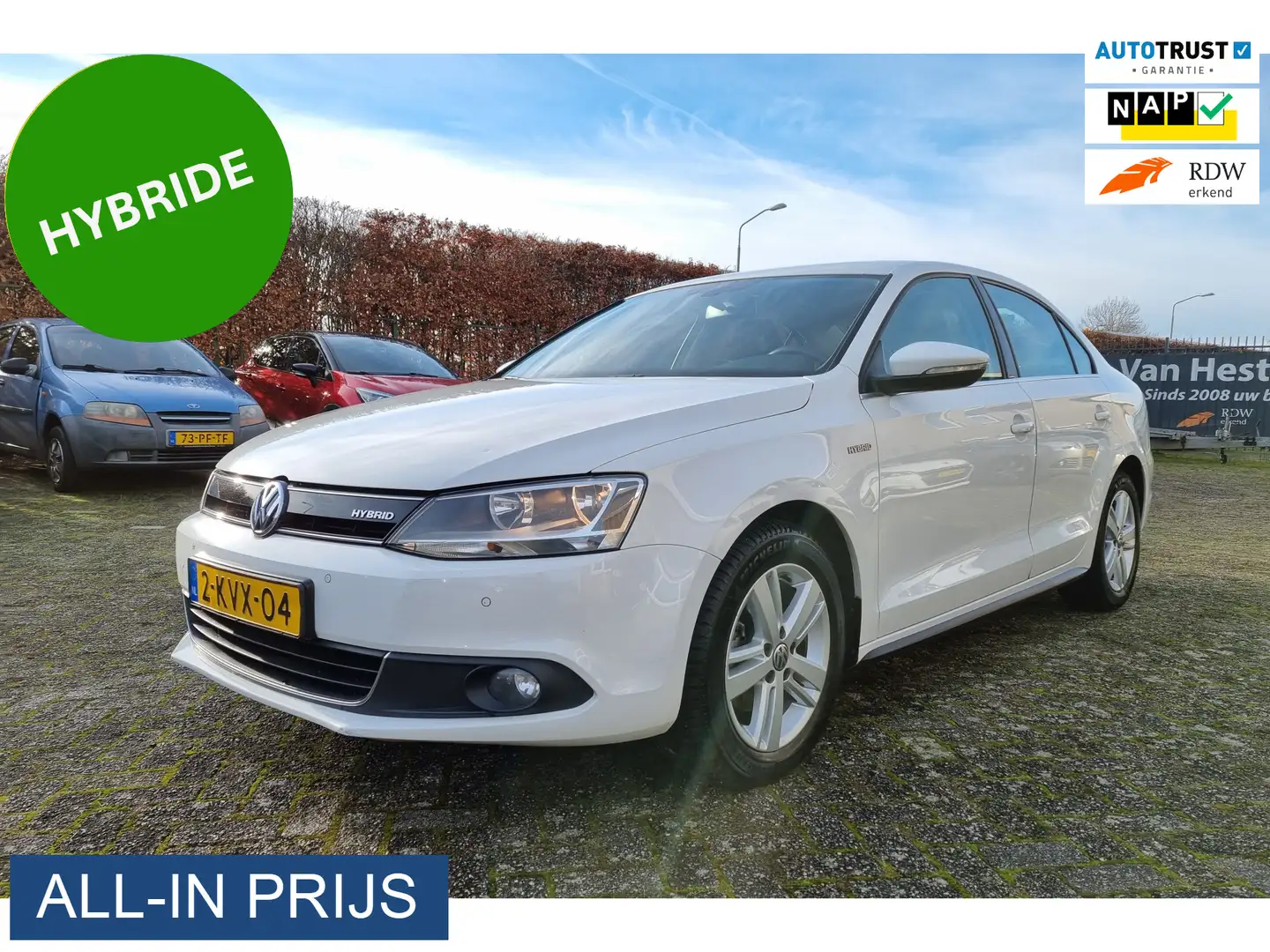 Volkswagen Jetta 1.4 TSI Hybrid ✅GOED VERZORGD! ✅NIEUWE APK! Blanco - 1