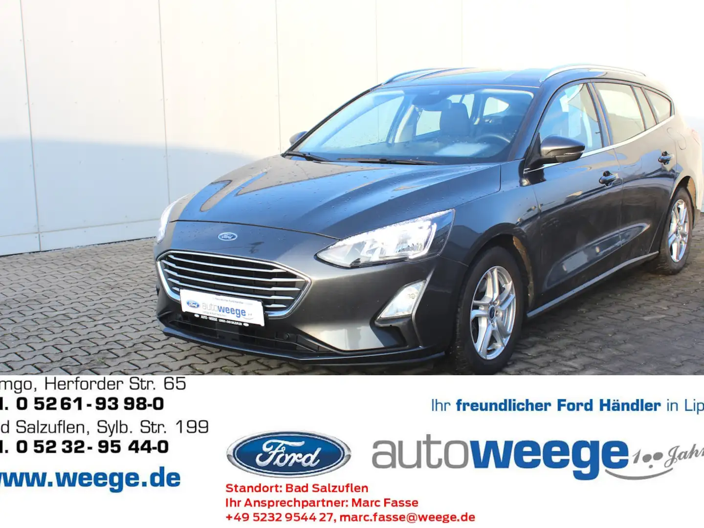 Ford Focus Turnier Cool & Connect Start/Stopp Grigio - 1
