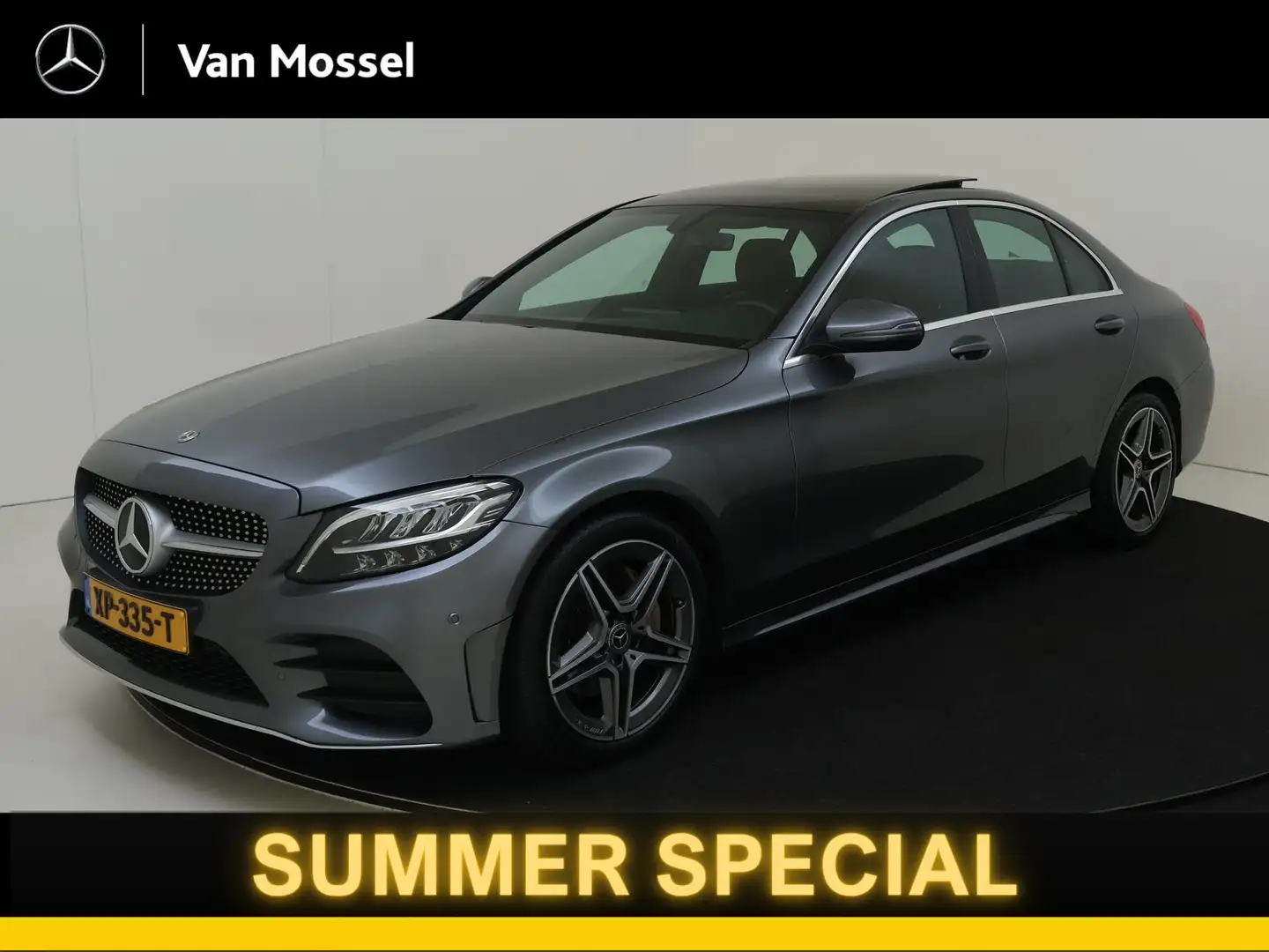 Mercedes-Benz C 180 Business Solution AMG / Stoelverwarming / Achterui Grigio - 1