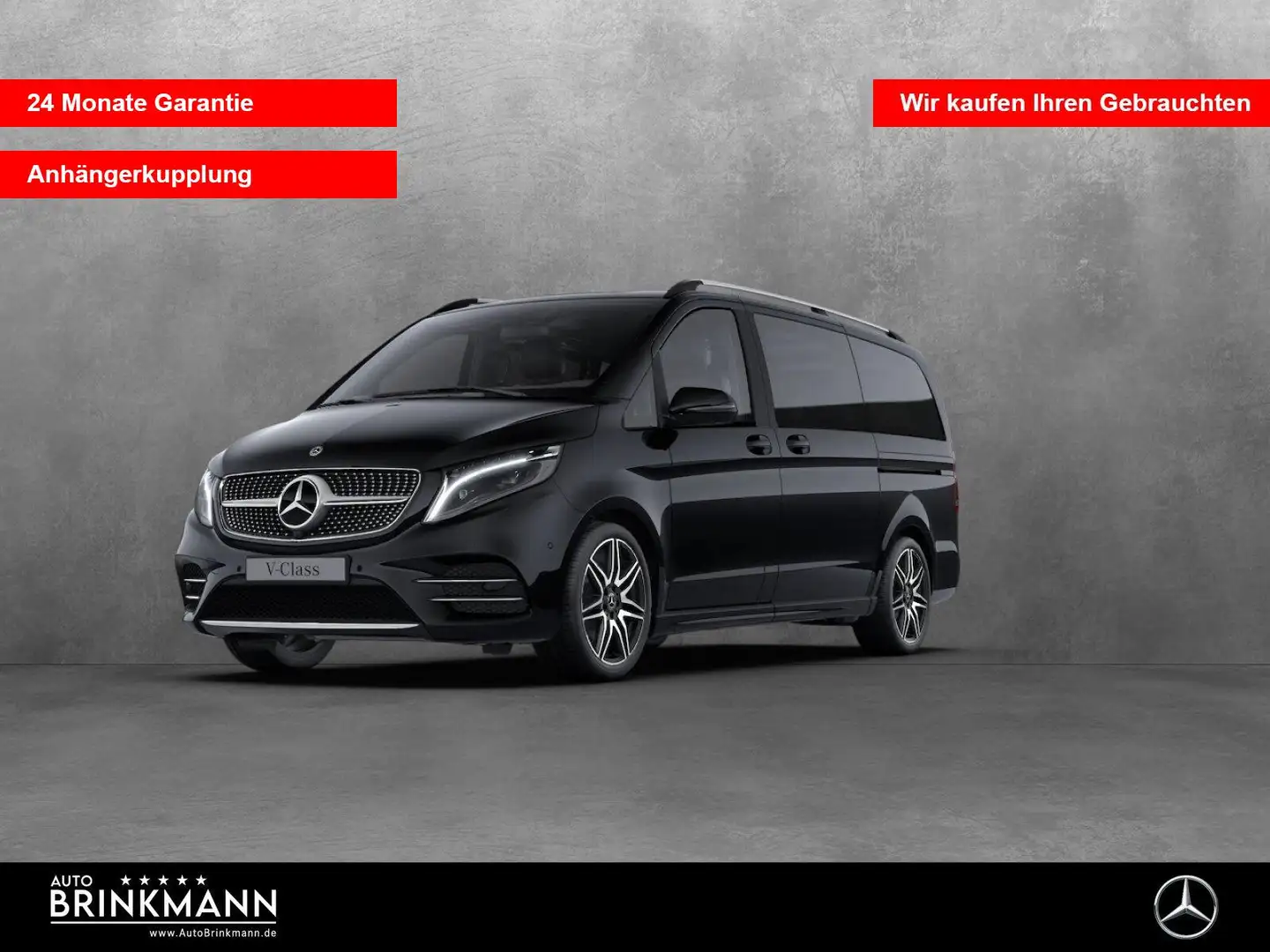 Mercedes-Benz V 300 V 300 d 4MATIC AVANTGARDE EDITION Lang AMG Line Schwarz - 1