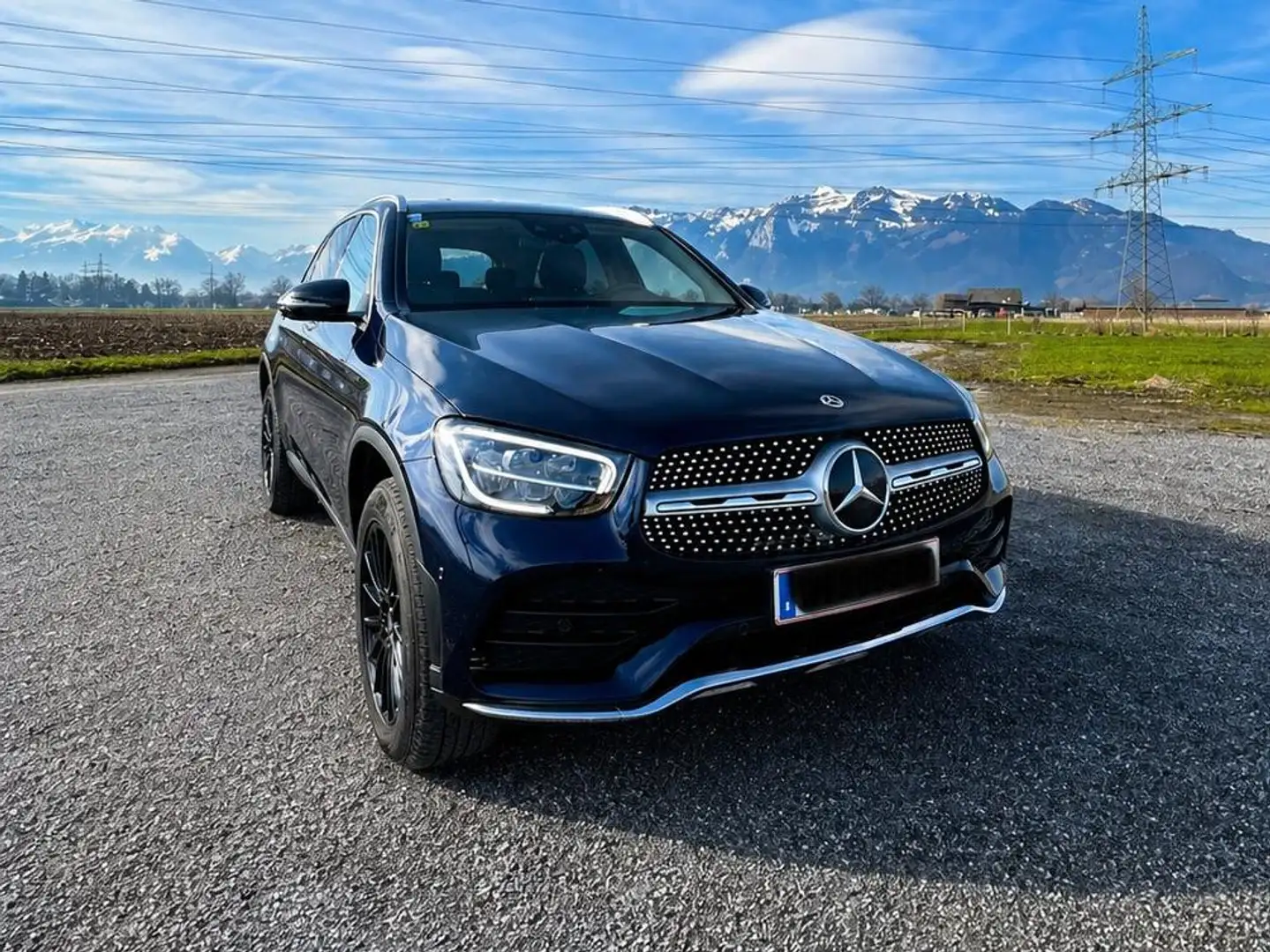 Mercedes-Benz GLC 300 de Blau - 1