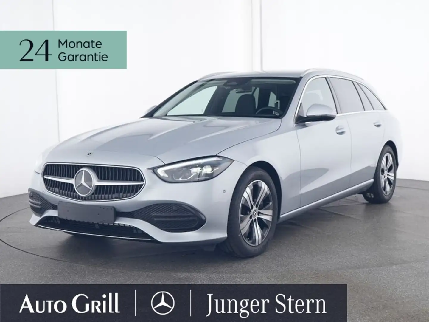Mercedes-Benz C 220 d T Avantgarde Totw. AHK DistronicVorr Argent - 2