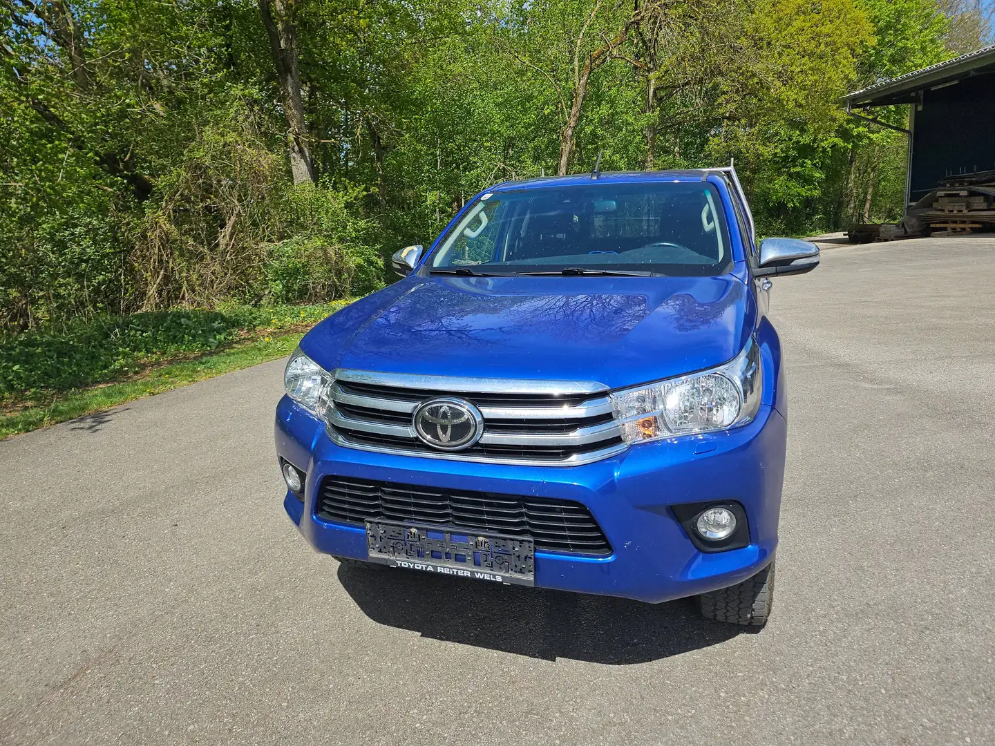 Toyota Hilux Toyota Hi Lux 2,4 D-40 X-tra Cap Blau - 2