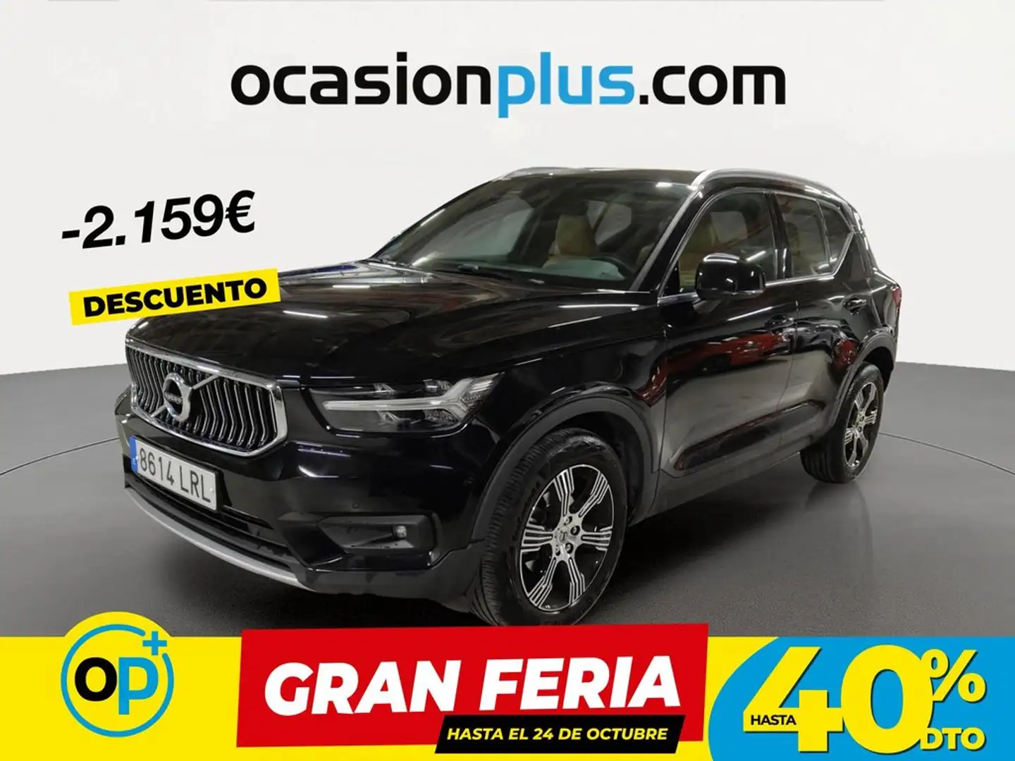 Volvo XC40 T3 Business Plus Negro - 1
