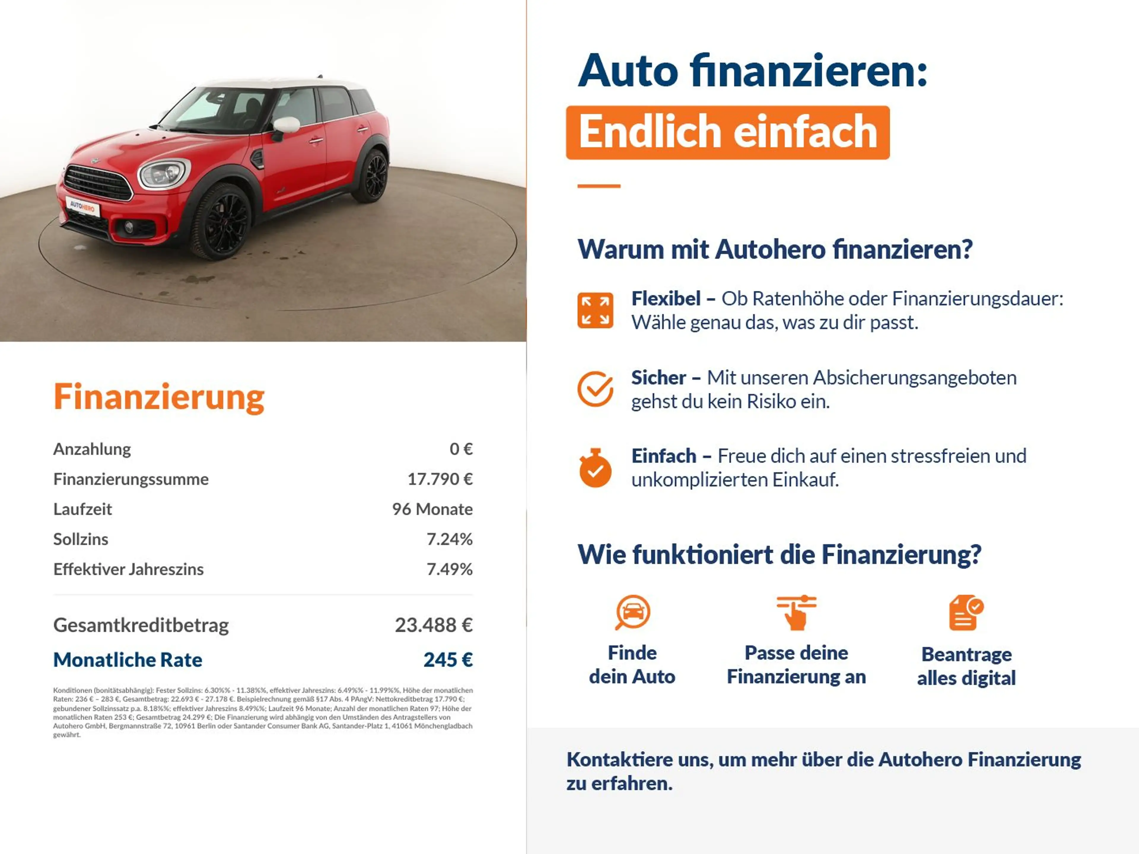 MINI Cooper D Countryman Cooper D ALL4 Aut.*NAV*LED*ACC*PDC*SHZ*ALU*KLIMA* — photo 2