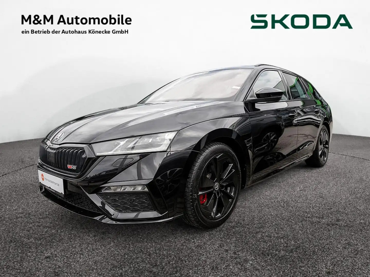 Skoda Octavia Combi 2.0 TSI RS LED ALU GRA PDC SPOR Noir - 1