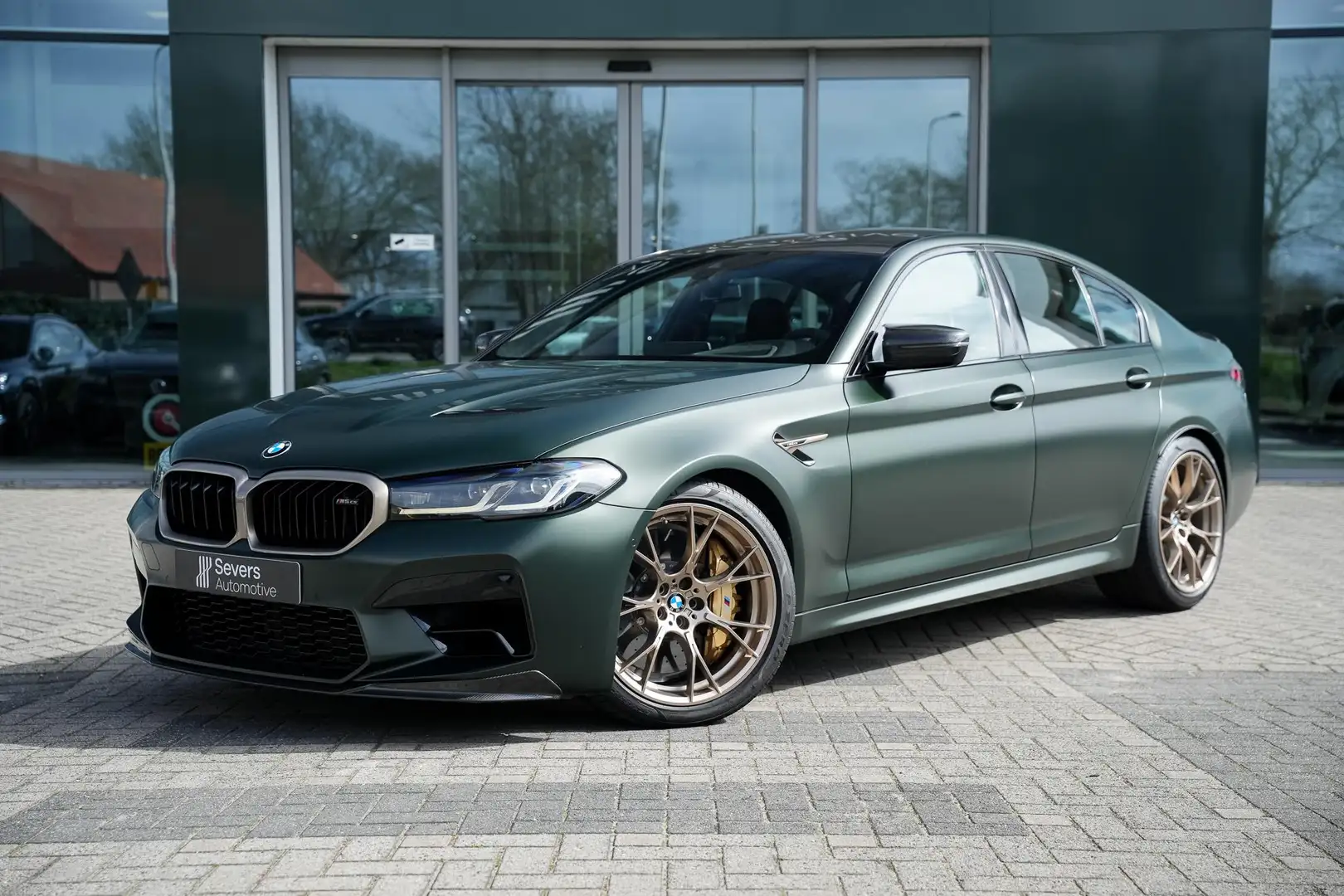 BMW M5 5-serie CS l 1 of 1100 l Frozen Deep Green metalli Verde - 2