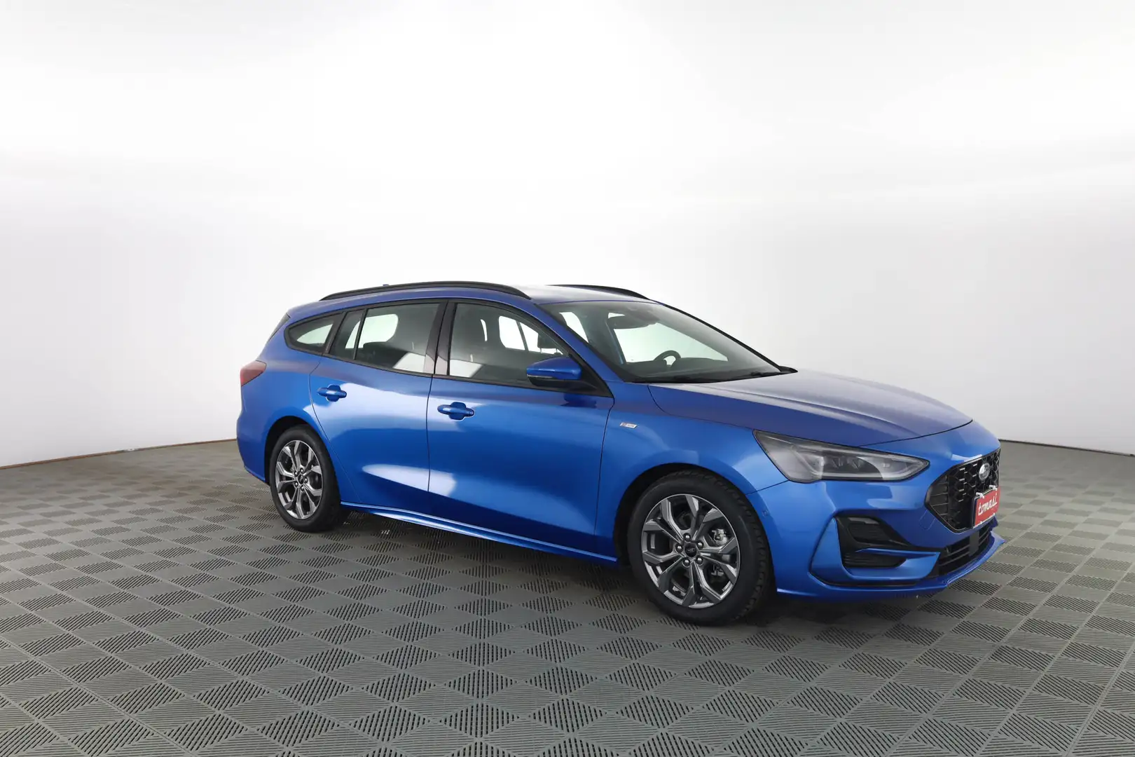 Ford Focus 1.0 EcoBoost Hybrid 125 CV SW ST-Line Blauw - 2