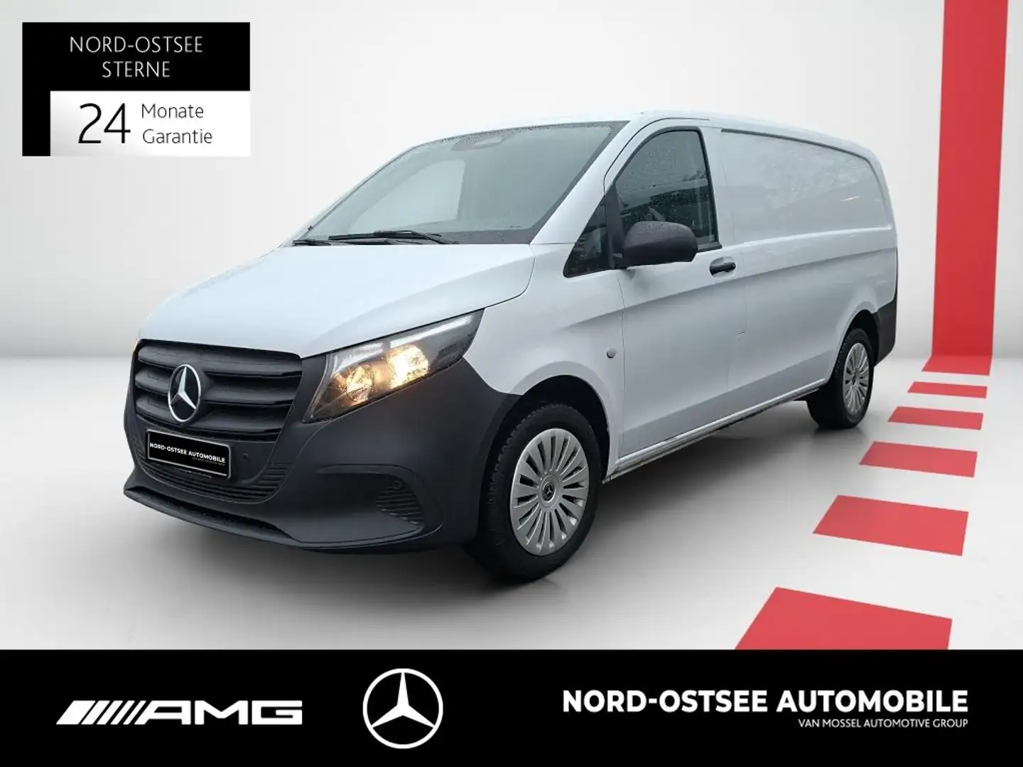 Mercedes-Benz Vito 116 NEUES MODELL AHK NAV KAM MBUX TOTWINKEL Blanc - 1