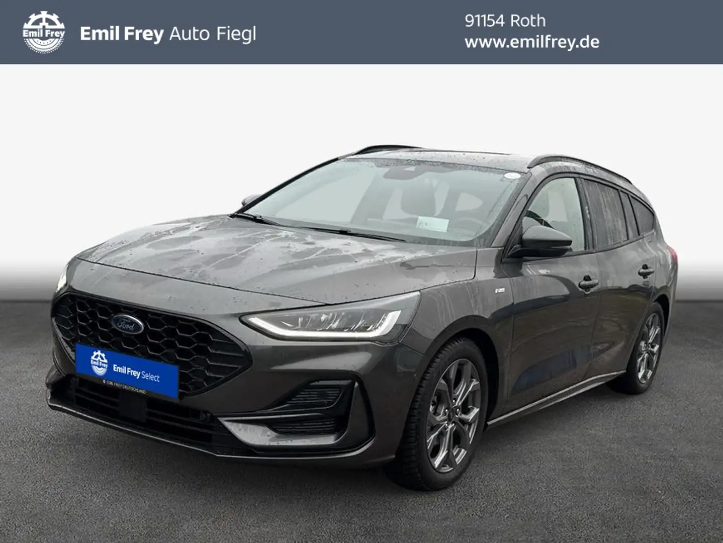 Ford Focus Turnier 1.0 EcoBoost Hybrid ST-LINE Grau - 1