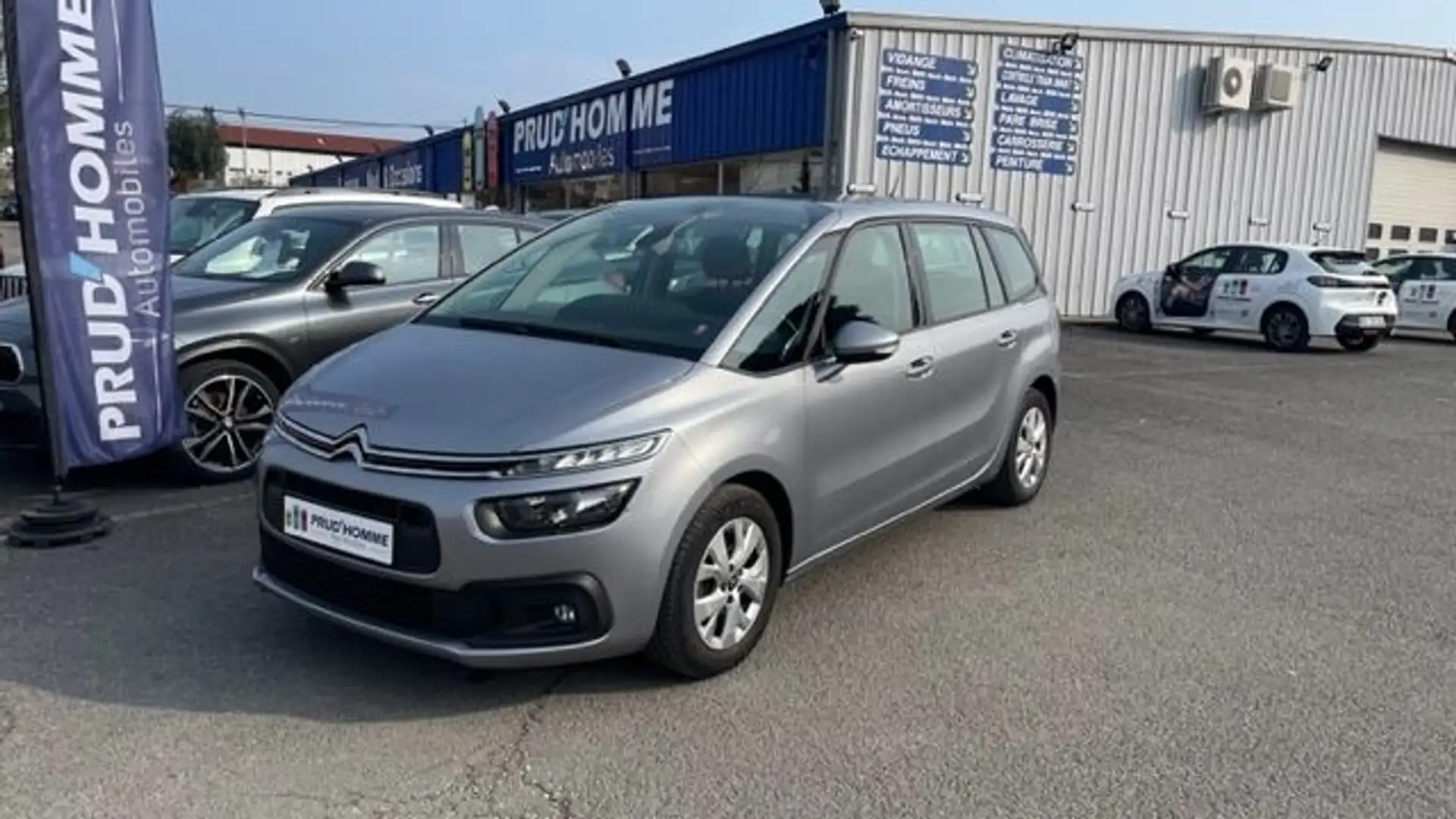Citroen Grand C4 SpaceTourer 1.2L PURETECH 130CH FEEL Gris - 1