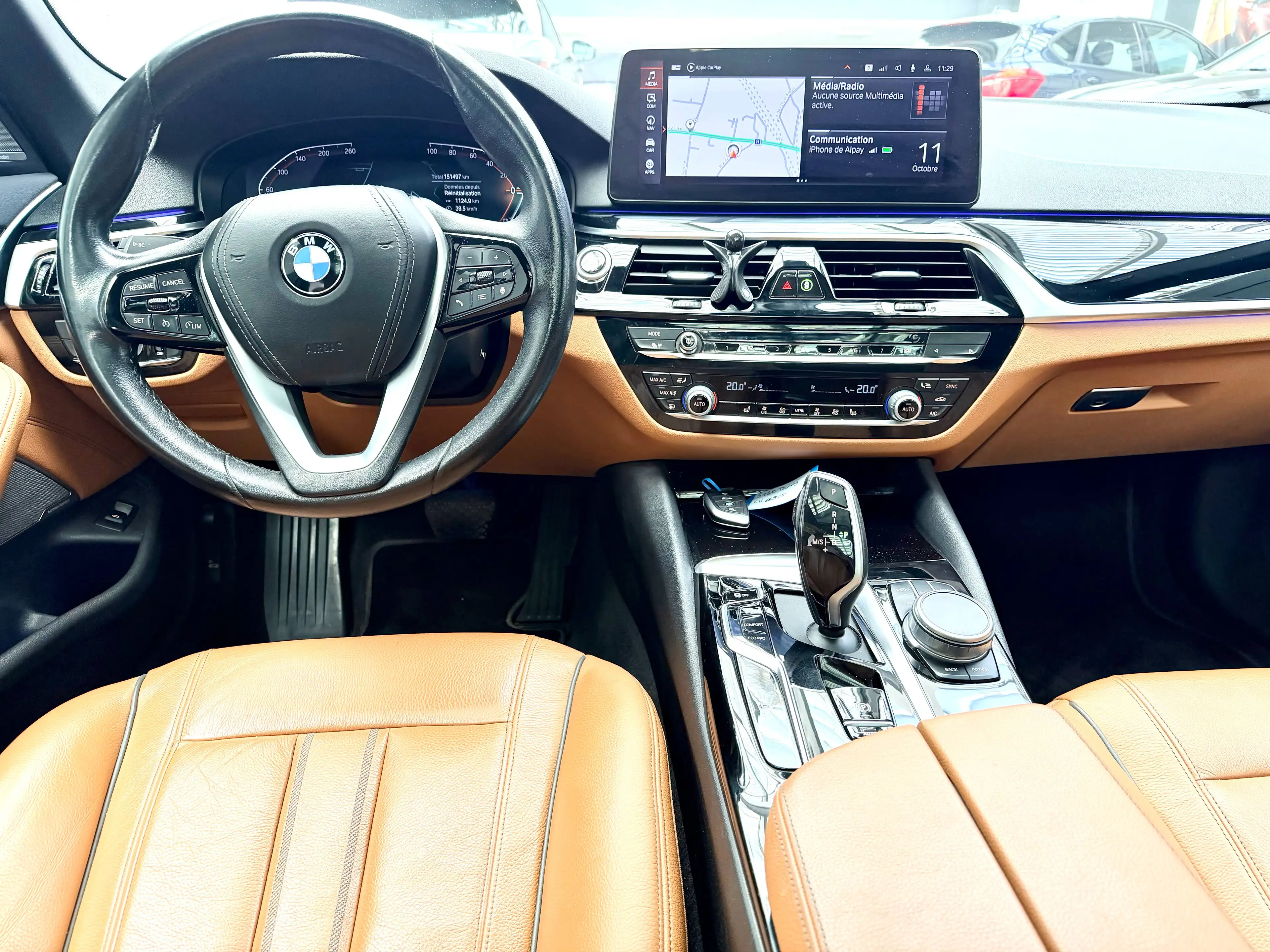 BMW 518 dA Touring MHEV Luxury Line "151.000 Km" Carnet Complet BMW Euro 6d — photo 7