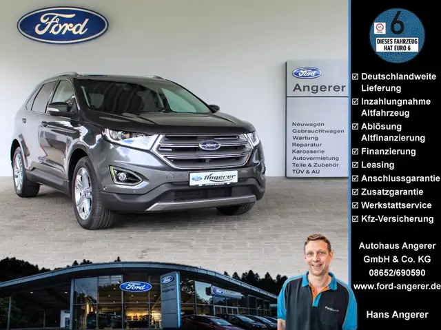 Ford Edge Titanium 4x4 Navi,Touch,BT,USB,DAB,Sony,Matrix-LED,PDC,Kamera,el.Klappe,WinPak,230V,Tüv & Wartung neu,Garantie,8-fach