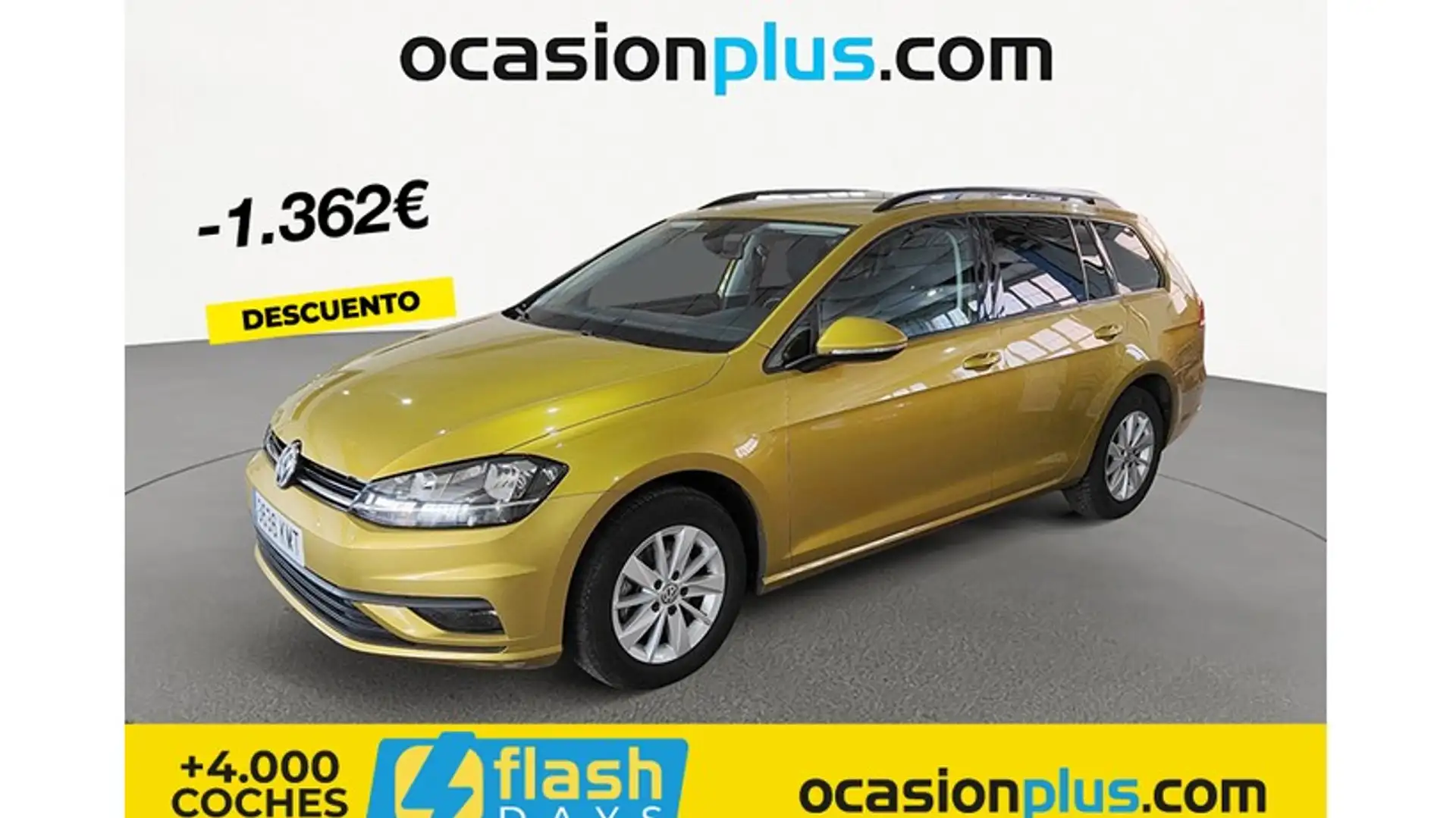 Volkswagen Golf Variant 1.6TDI Business and Navi Ed. Jaune - 1