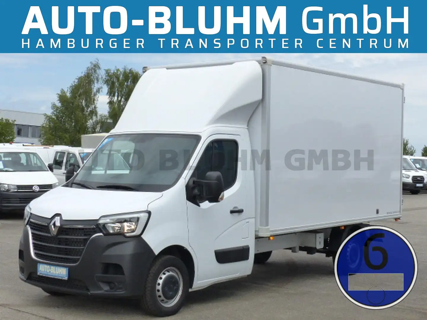 Renault Master 35-163 EK Koffer Maxi + Klima + 3-Sitze Weiß - 1
