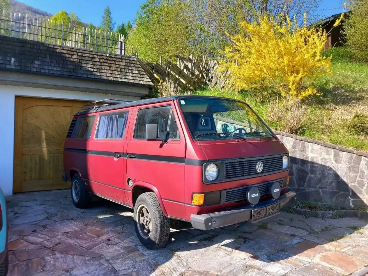Volkswagen T3 Vanagon syncro TD Rot - 1