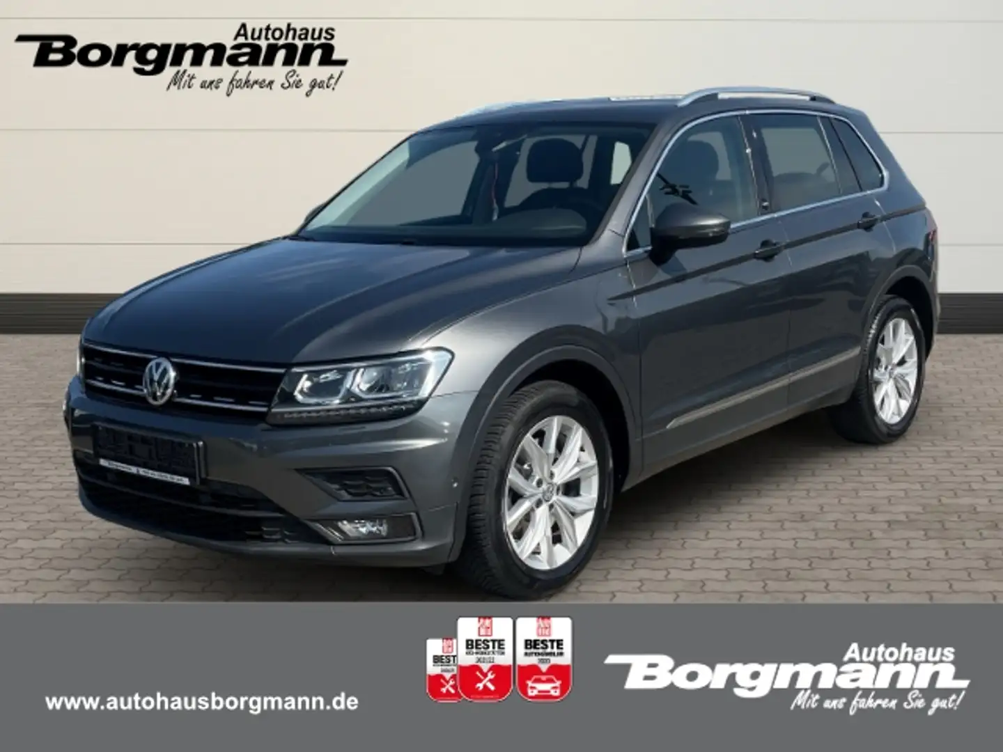 Volkswagen Tiguan 4Motion 2.0 Navi - Rückfahrkamera - Allrad Gris - 1