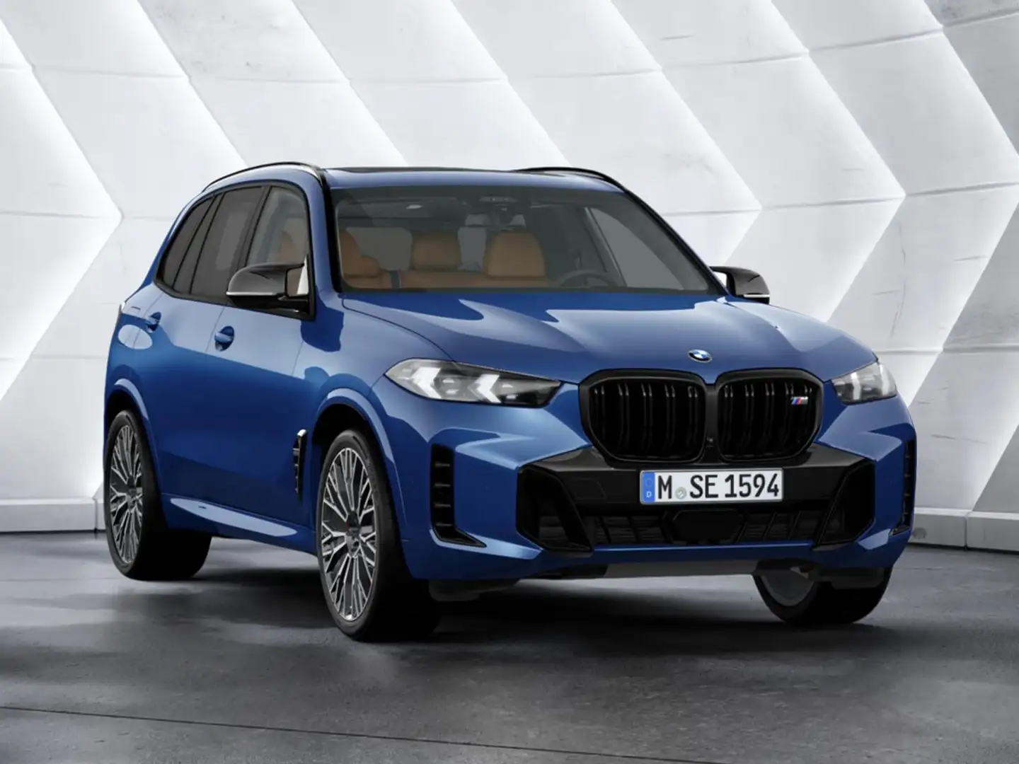 BMW X5 M 60i xDrive SITZBELÜFTUNG LED PANO 360° Blau - 2