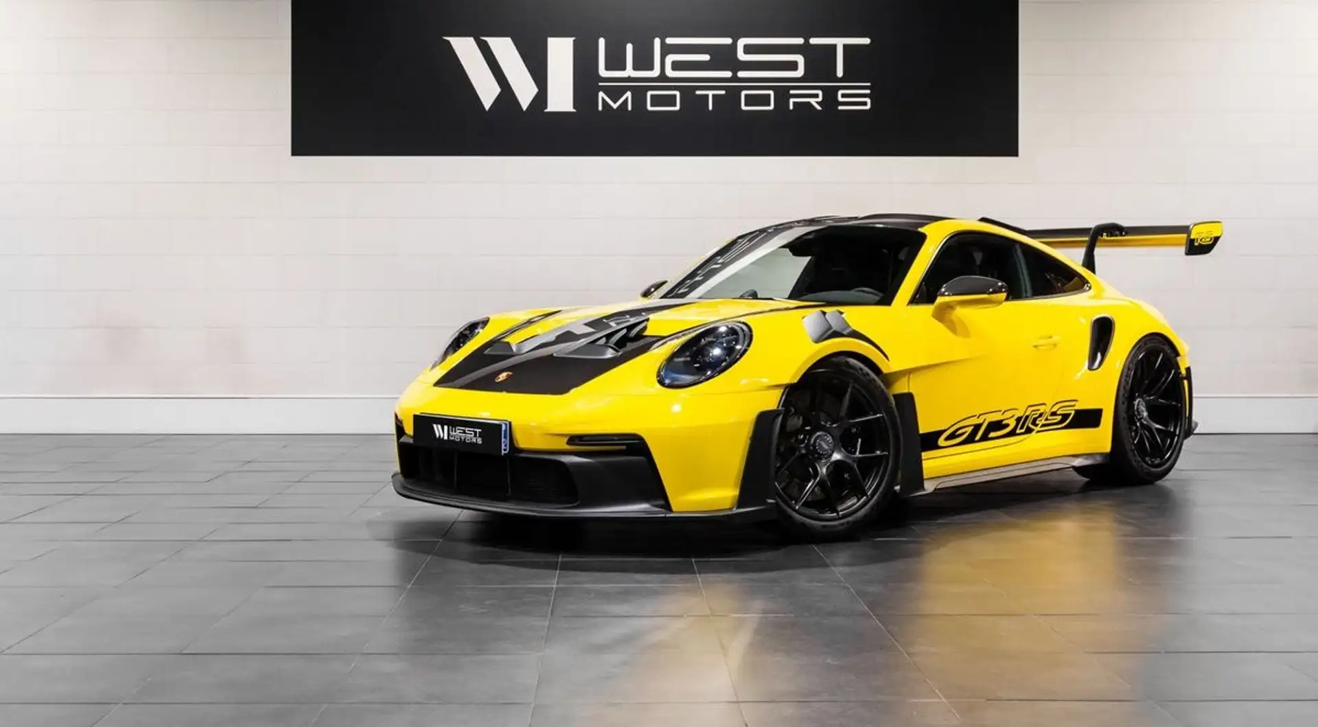 포르쉐 911 GT3 RS 2023 옐로 사진 1