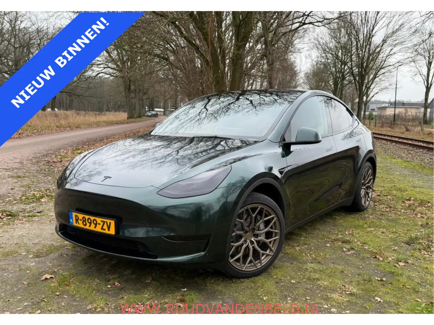 Tesla Model Y RWD LFP 60KWH 96%SOH BRITISH RACING GREEN + 20 INC Vert - 1